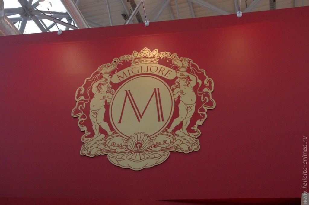 Логотип Migliore на выставке Мосбилд 2016